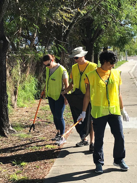 Cleaning Twiggs Street in Tampa